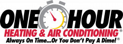 One Hour Heating & Air Conditioning logo